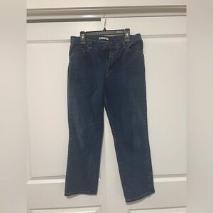 Lee relaxed fit wide leg jeans petite length